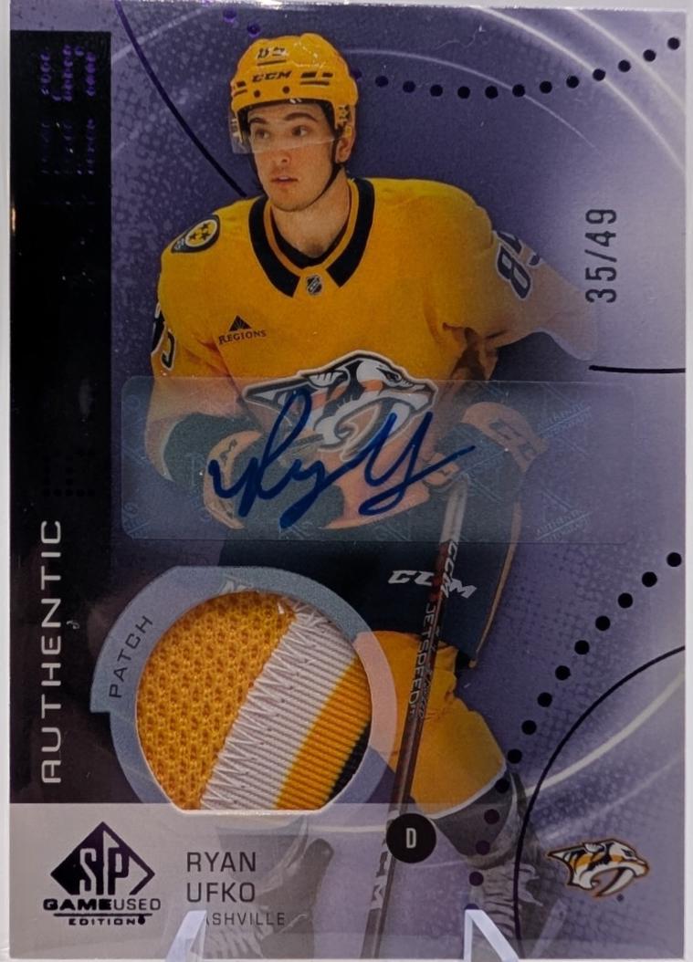 Ryan Ufko [Purple Autograph Patch] #AR-RU
