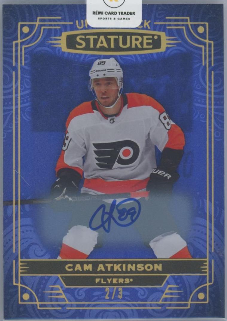 Cam Atkinson [Photo Variant Blue Autograph] #43