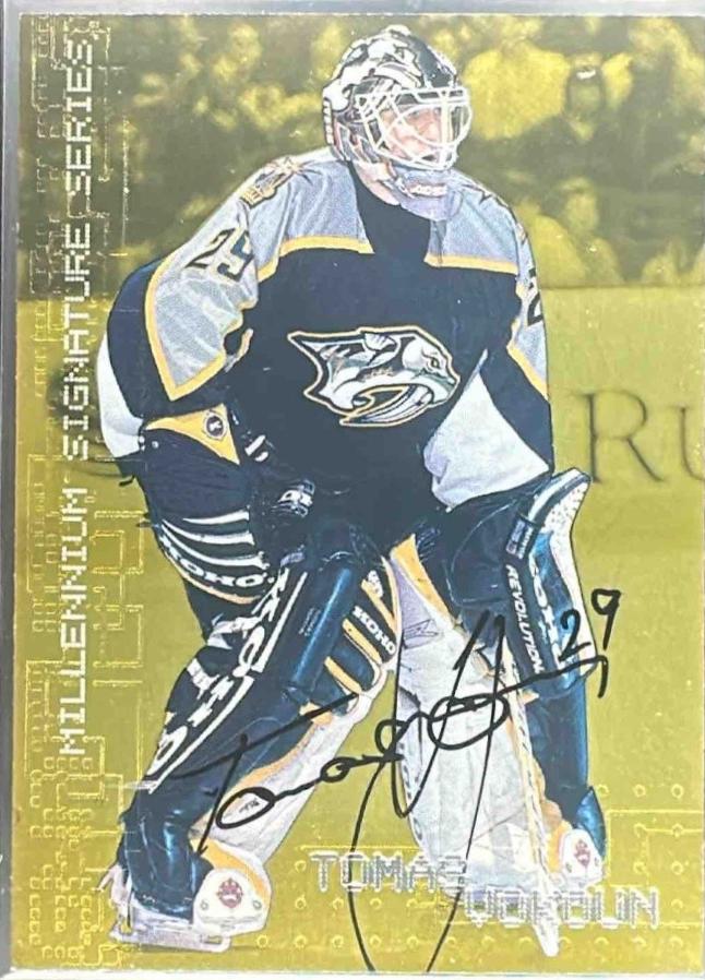 Tomas Vokoun [Autograph Gold] #139