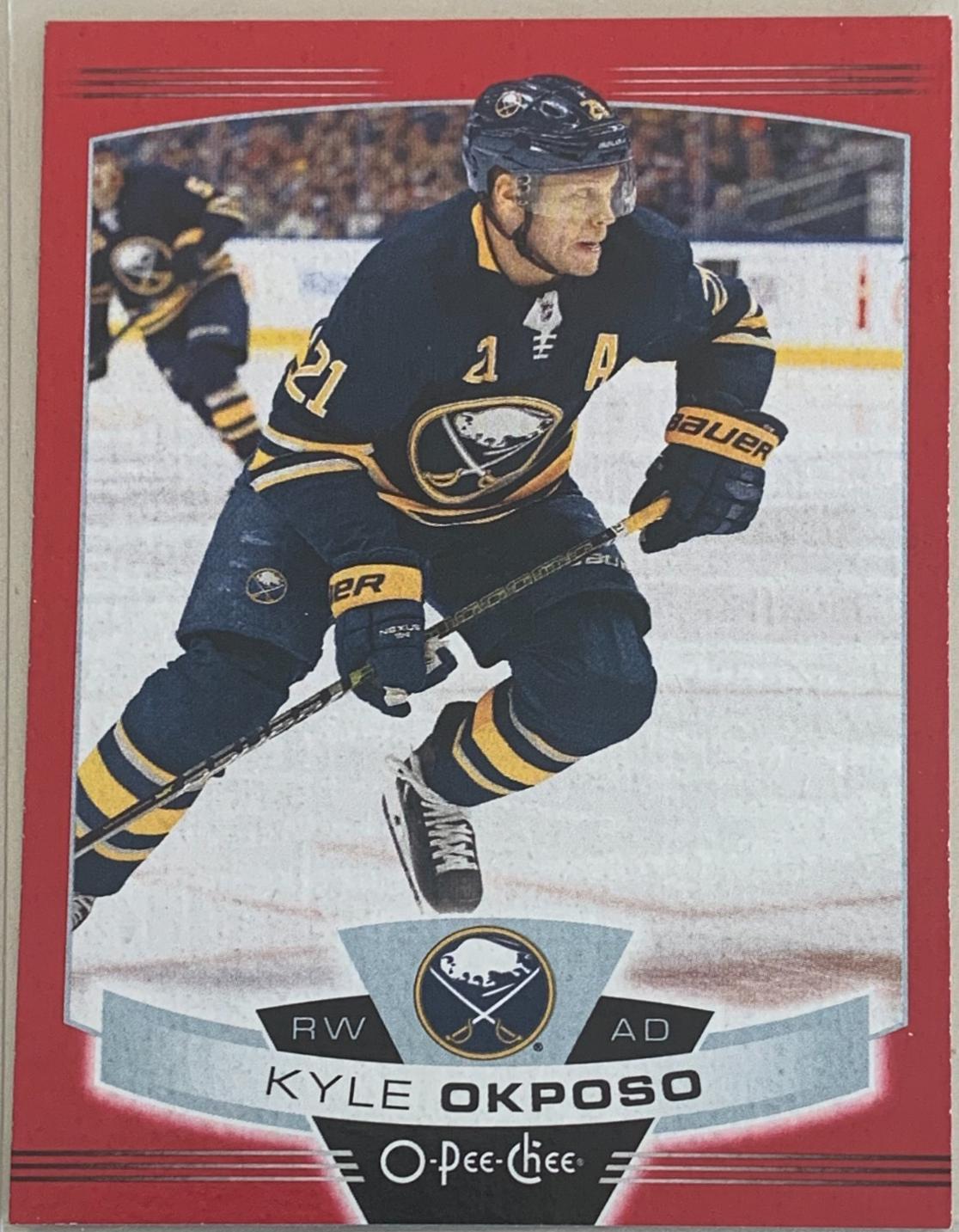 Kyle Okposo [Red Border] #250