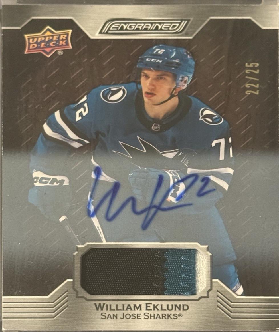 William Eklund [Mahogany Autograph Memorabilia] #18