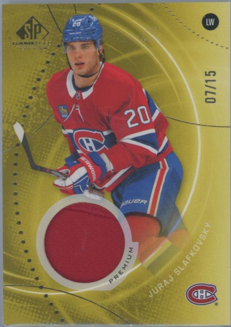 Juraj Slafkovsky [Gold Premium Memorabilia] #196