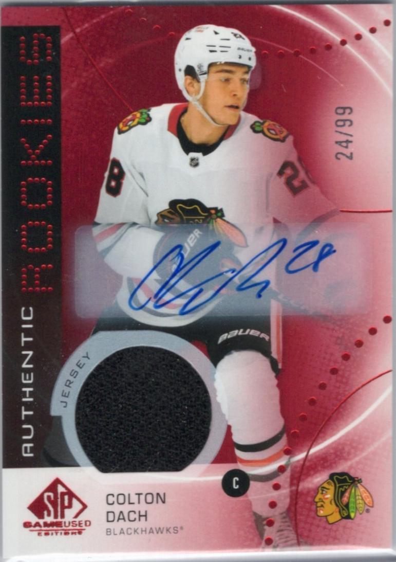 Colton Dach [Purple Autograph Patch] #AR-CD