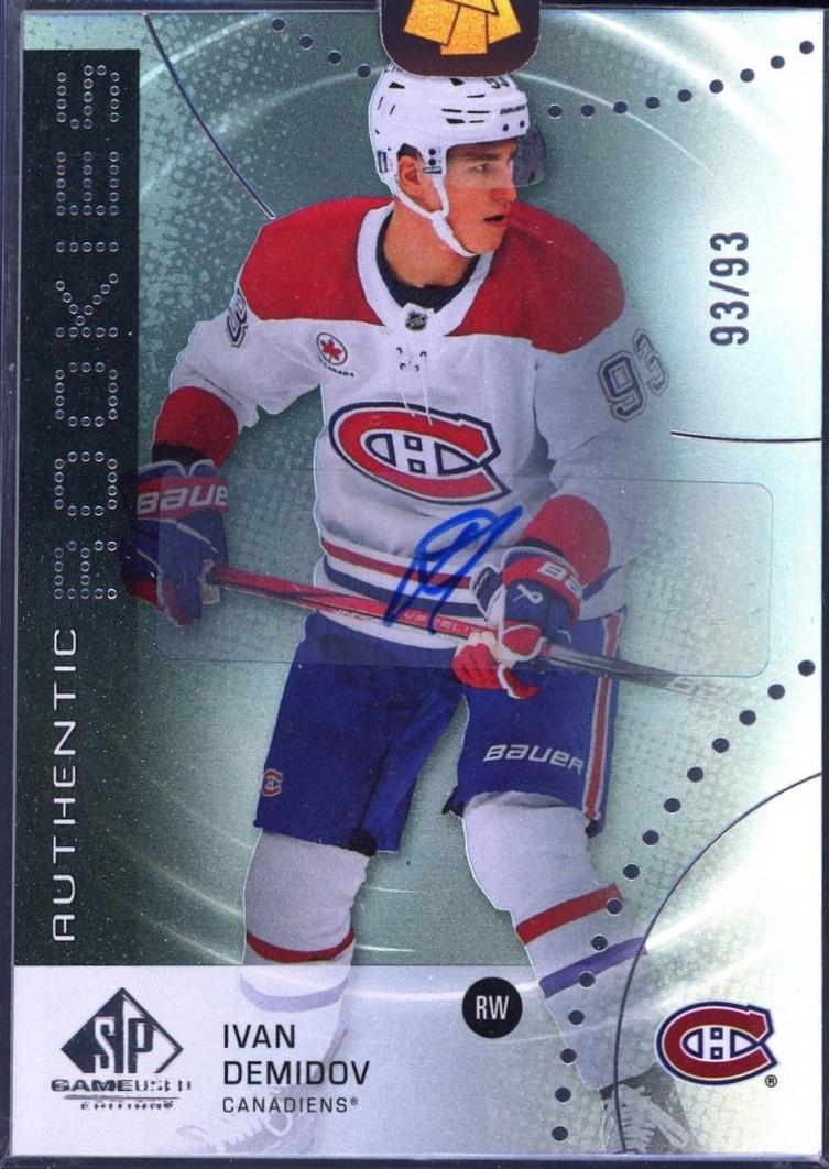 Ivan Demidov [Rainbow Uniform Autograph] #AR-ID