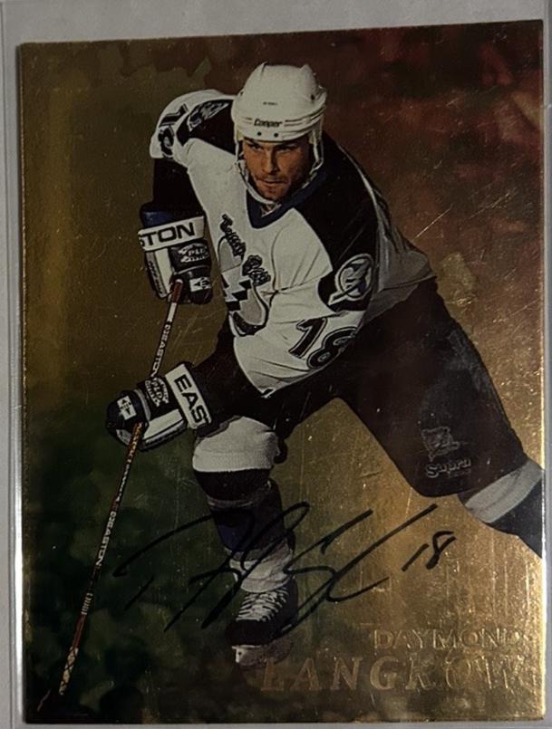 Daymond Langkow [Gold Autograph] #129