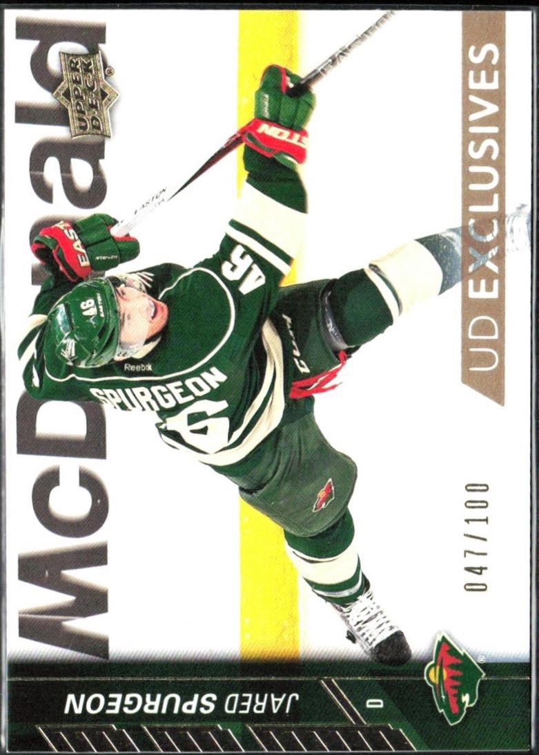Jared Spurgeon [UD Exclusives] #89