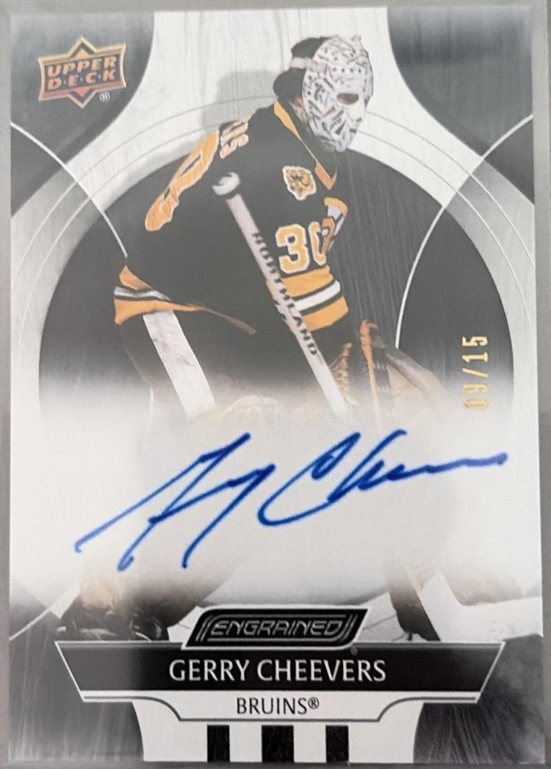 Gerry Cheevers [Ebony] #CA-CH