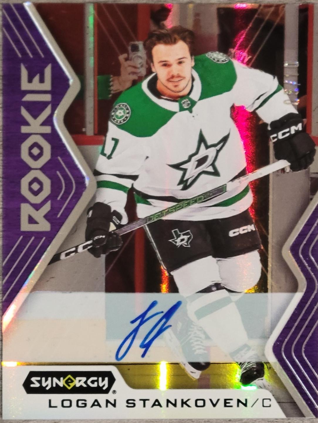 Logan Stankoven [Purple Autograph] #122