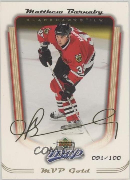 Matthew Barnaby [Gold] #89