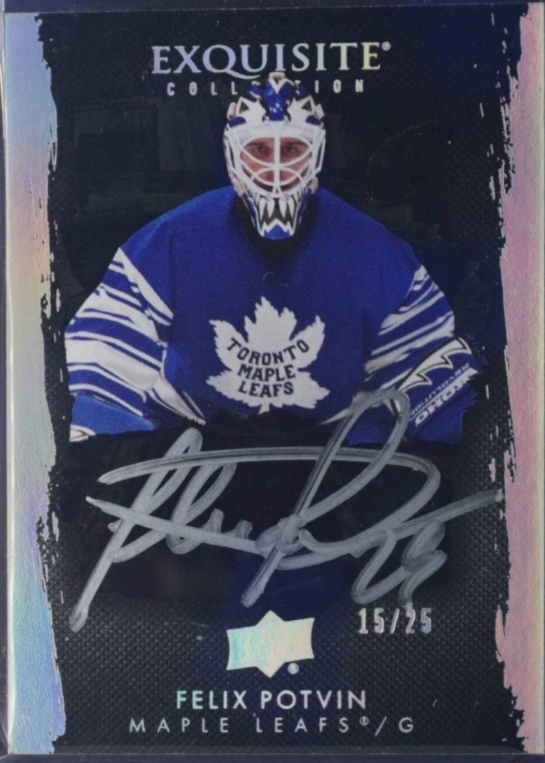 Felix Potvin [Autograph] #EB-FP