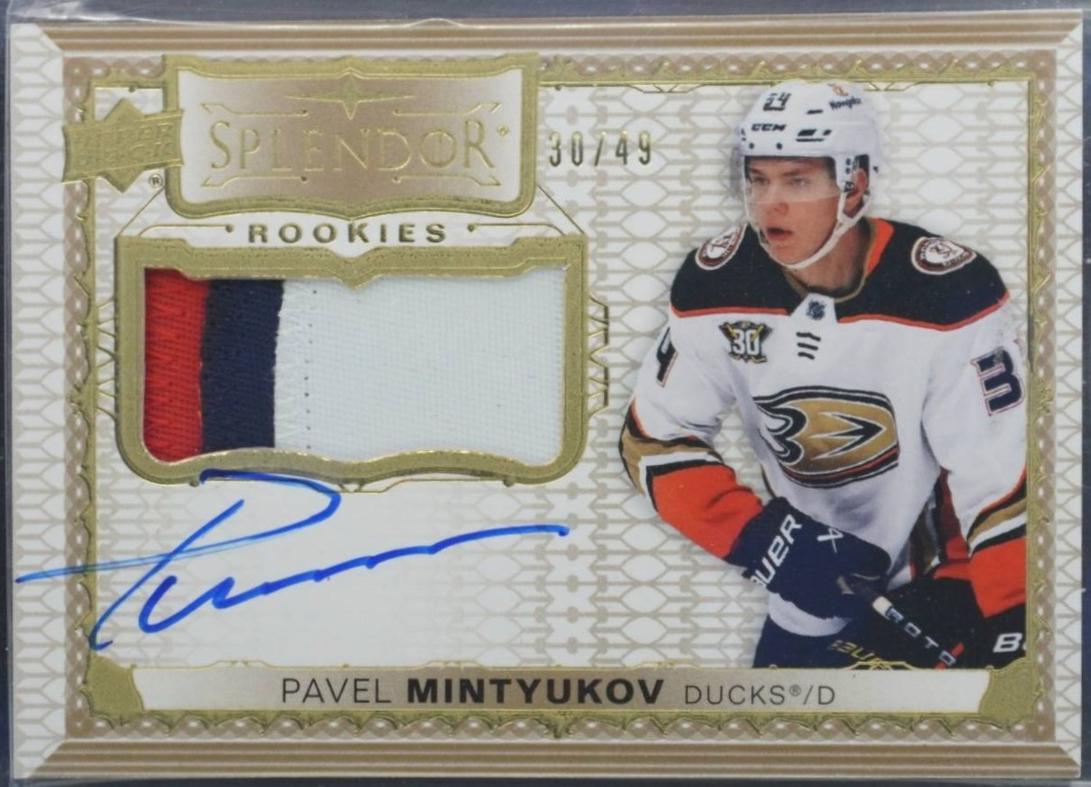Pavel Mintyukov [Rookie Autograph] #SP-PM