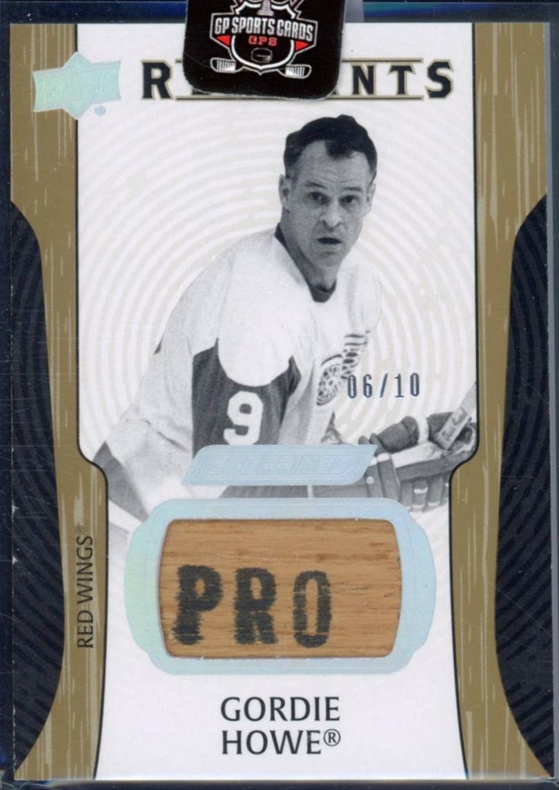 Gordie Howe [Gold] #R-GH