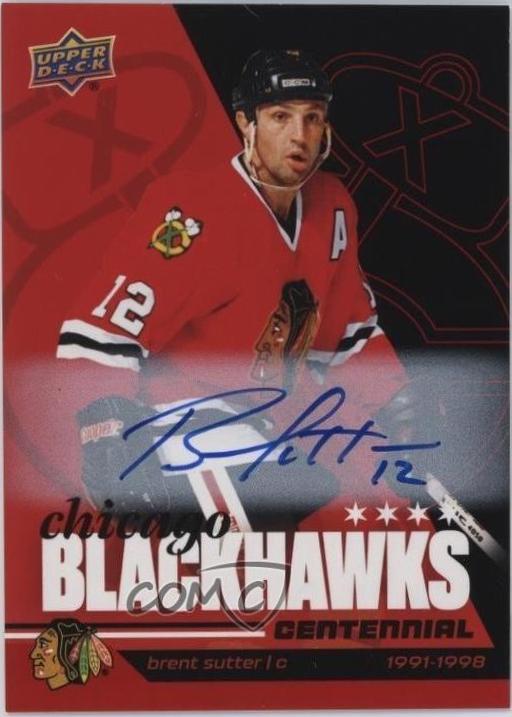 Brent Sutter [Autograph] #27
