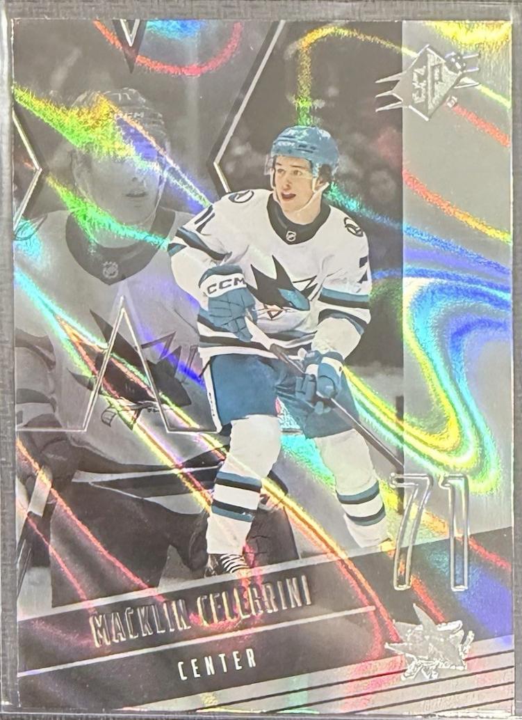 Macklin Celebrini [Silver] #14