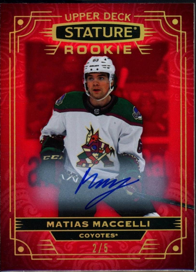 Matias Maccelli [Photo Variant Red Autograph] #114