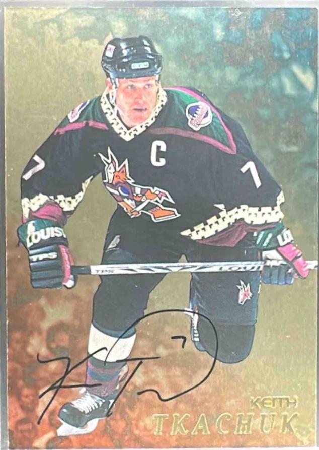 Keith Tkachuk [Gold Autograph] #256