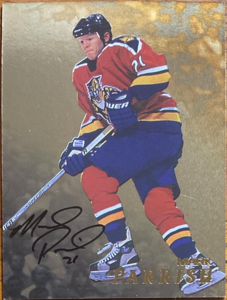 Mark Parrish [Gold Autograph] #206
