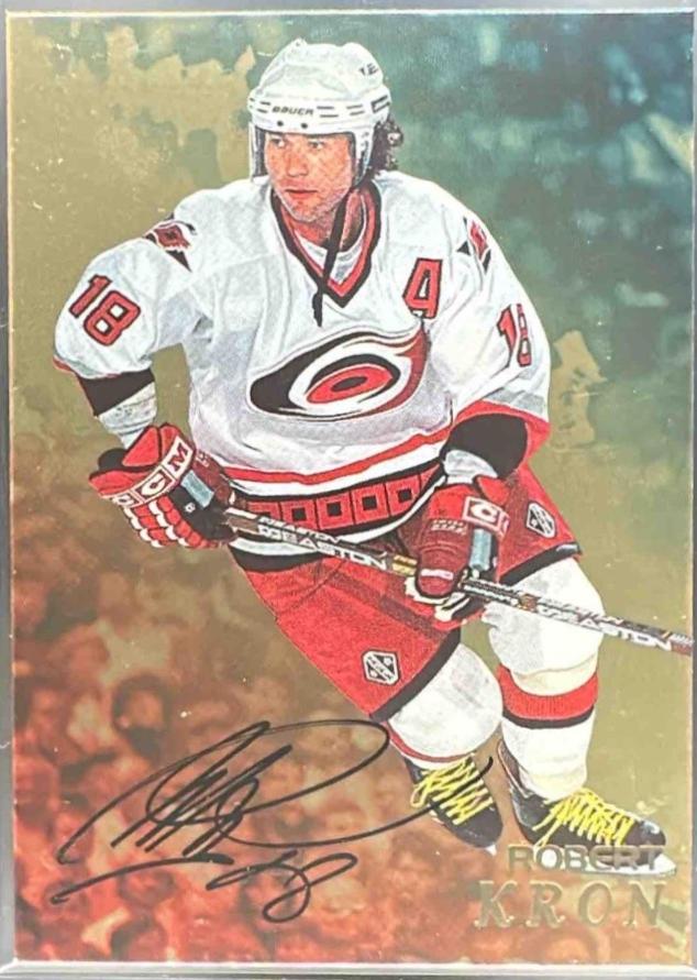 Robert Kron [Gold Autograph] #25