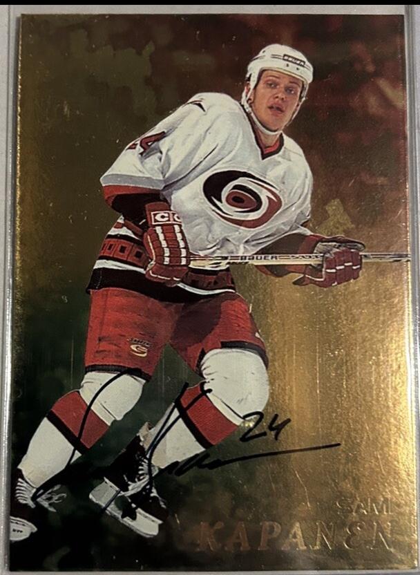 Sami Kapanen [Gold Autograph] #24