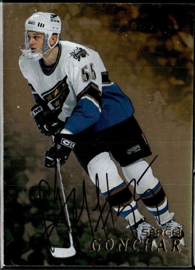 Sergei Gonchar [Gold Autograph] #299