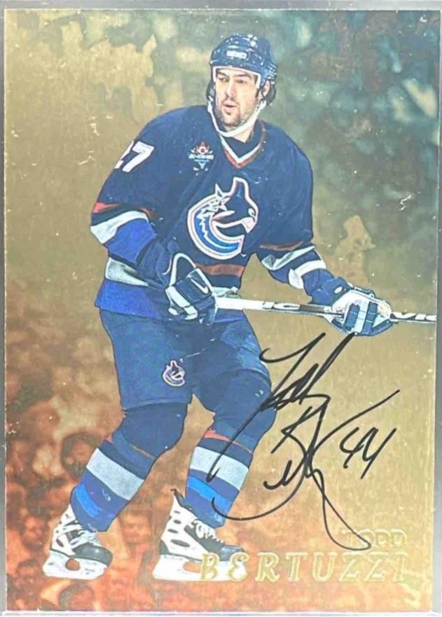 Todd Bertuzzi [Gold Autograph] #292