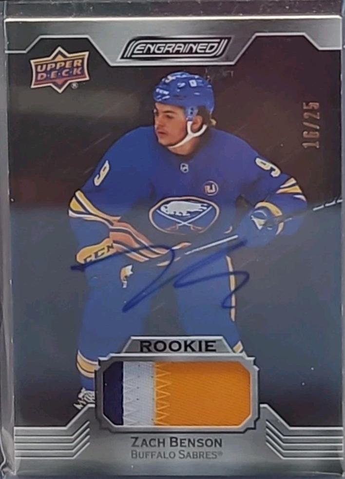 Zach Benson [Mahogany Autograph Memorabilia] #123
