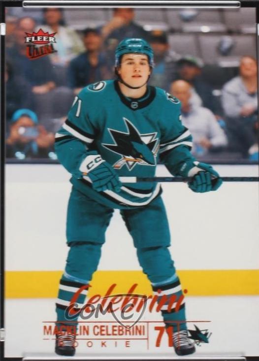 Macklin Celebrini [Orange Foil] #212