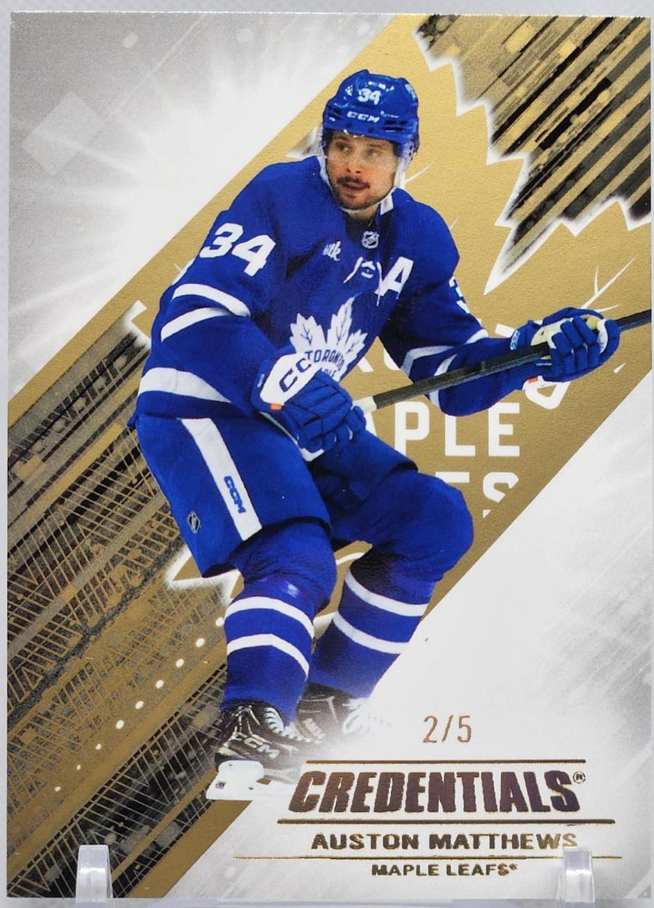 Auston Matthews [Gold] #34