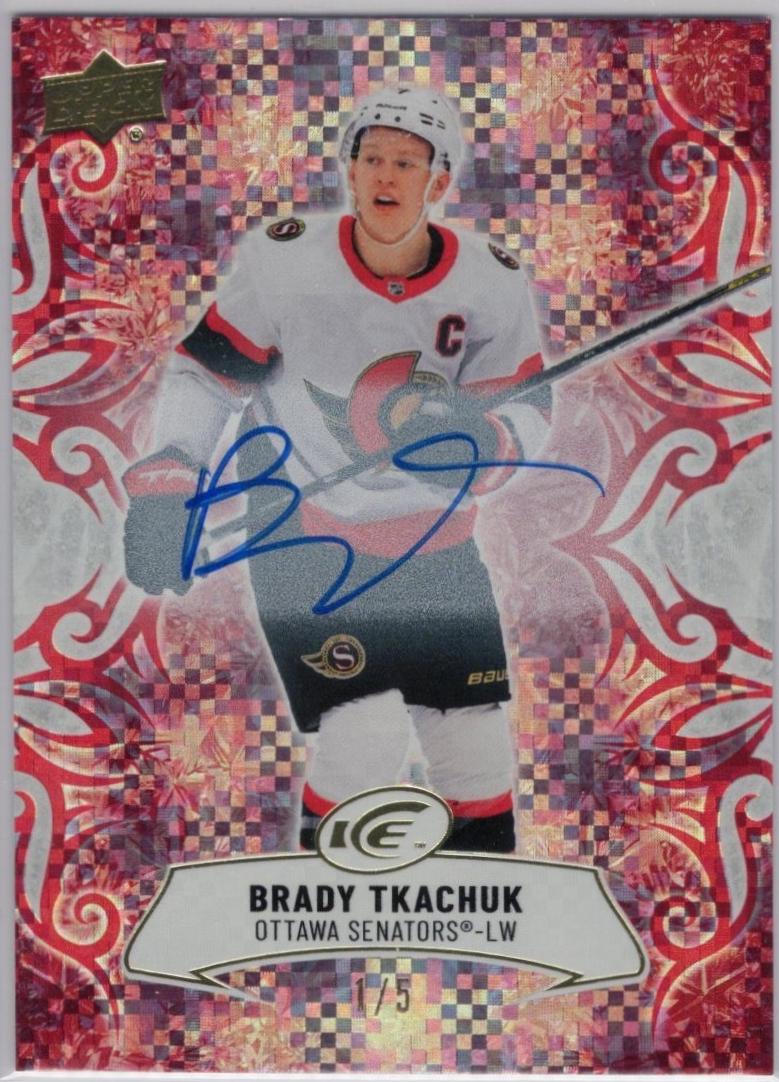 Brady Tkachuk [Red Autograph] #13