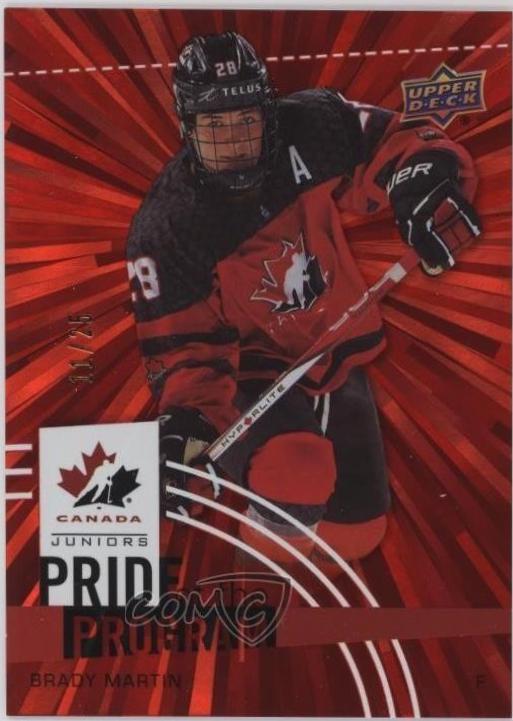 Brady Martin [Outburst Red] #90