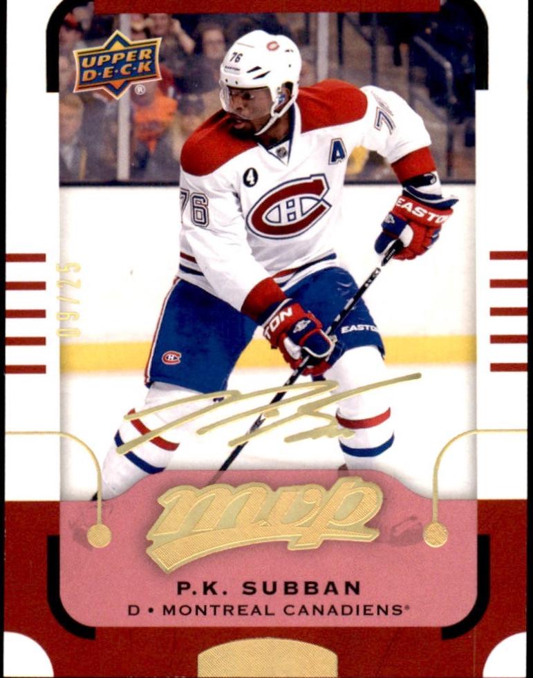 P.K. Subban [Gold Script] #159