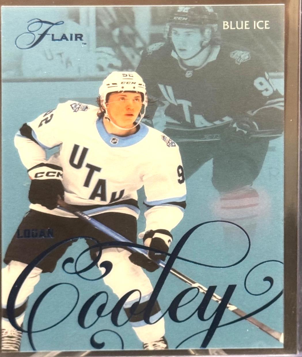 Logan Cooley [Image B Blue Ice Variation] #126