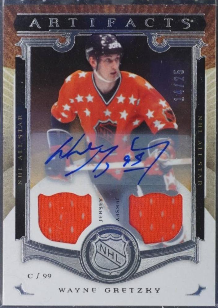 Wayne Gretzky [Auto Materials Silver] #154