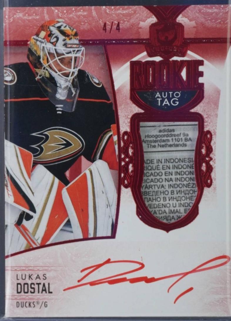 Lukas Dostal [Red Foil Tag Autograph] #110
