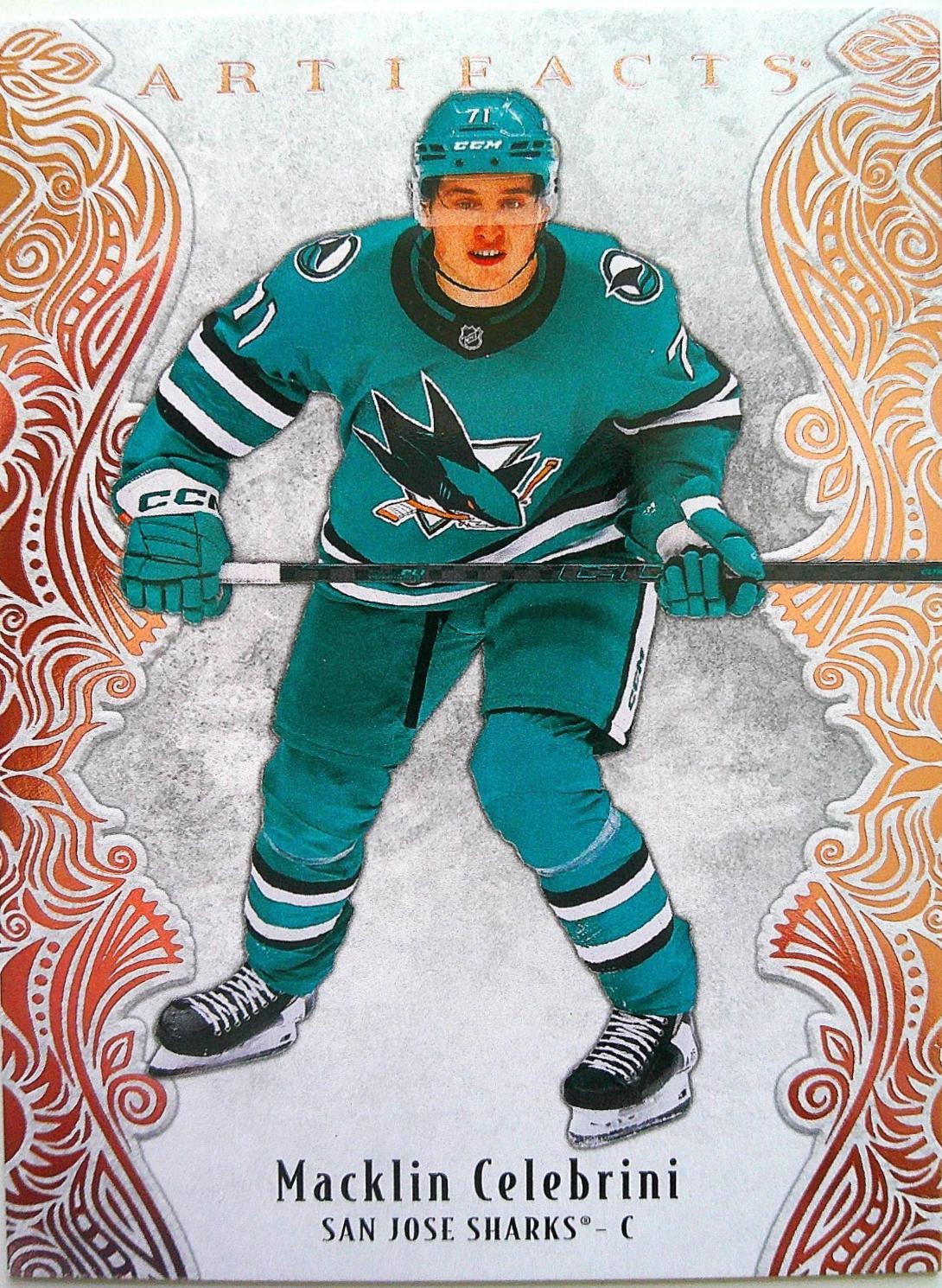 Macklin Celebrini [Rose Gold] #42