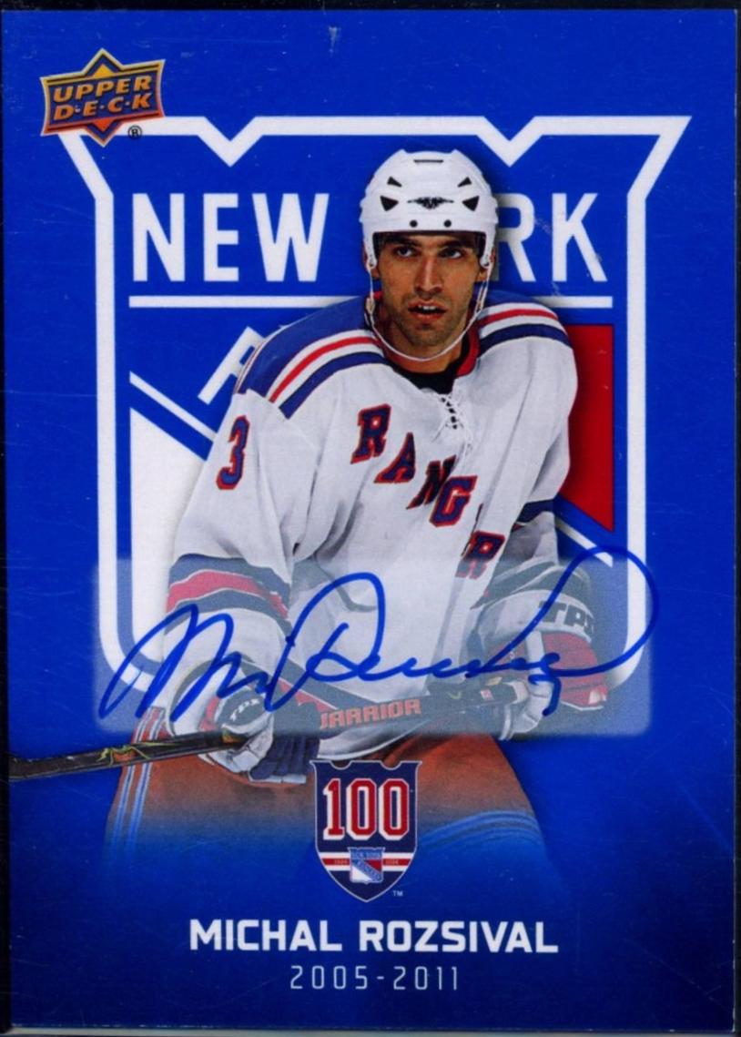 Michal Rozsival [Blue Autograph] #64