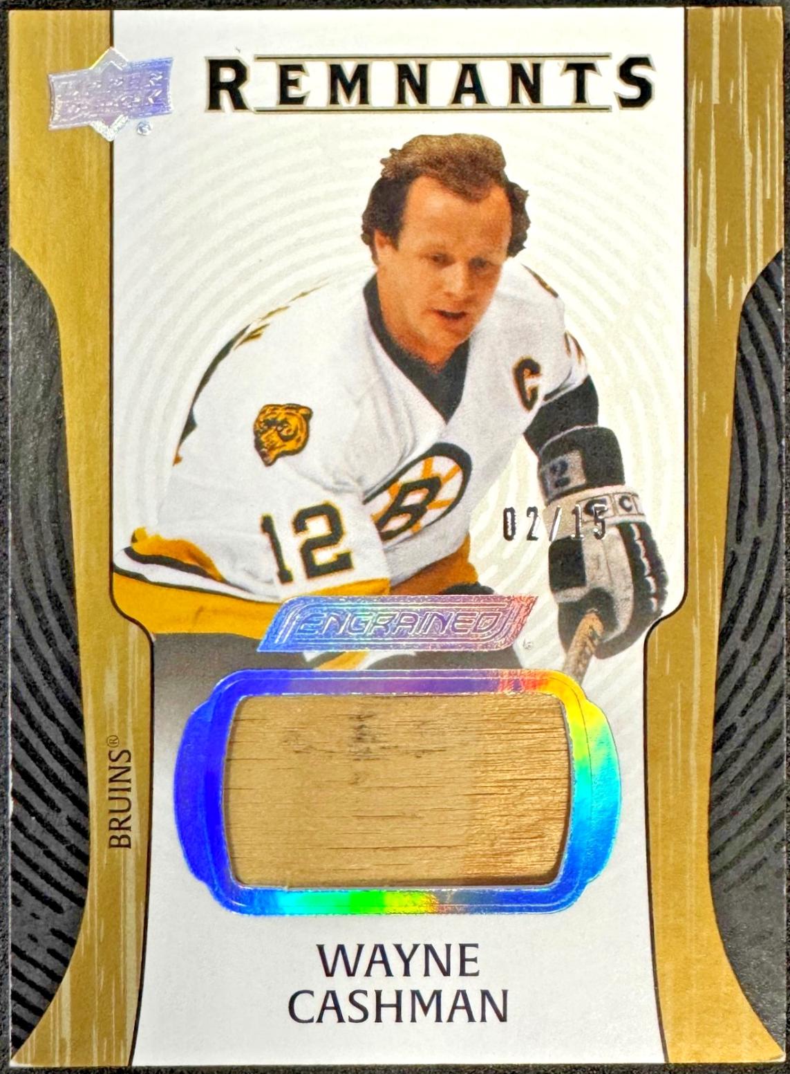 Wayne Cashman [Gold] #R-WY