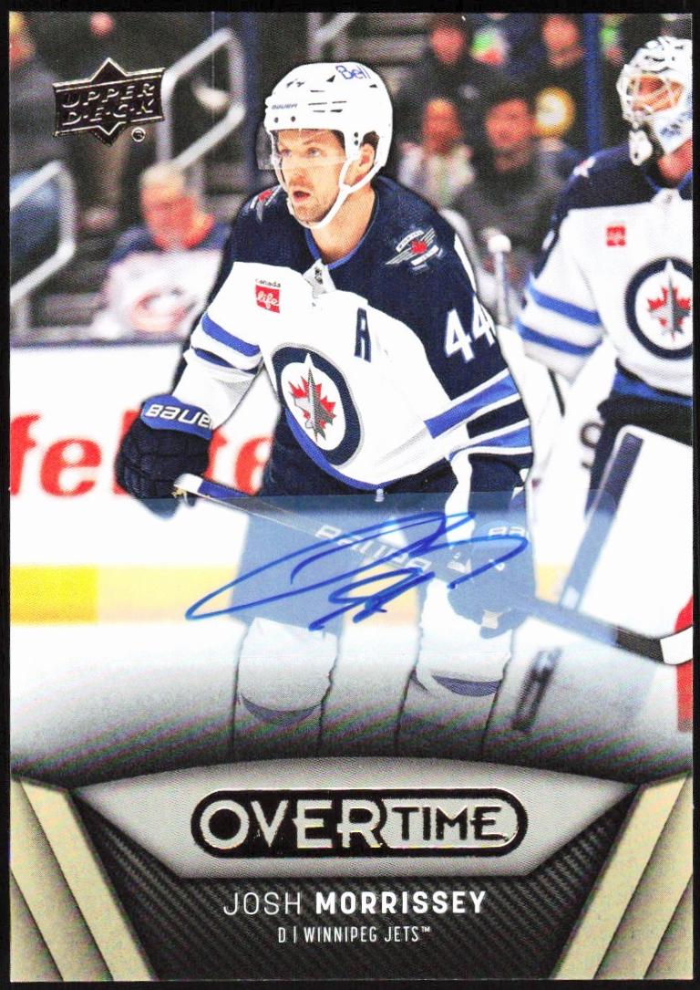 Josh Morrissey [Gold Foil Autograph] #63