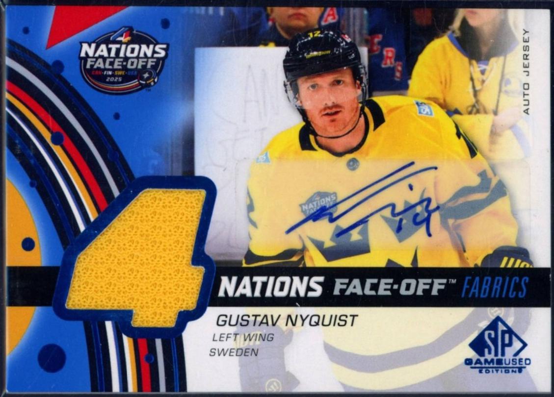 Gustav Nyquist [Team Sweden] #4N-GN