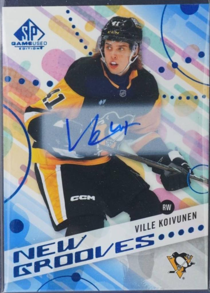 Ville Koivunen [Blue Autograph] #NG-10