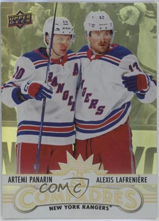 Artemi Panarin/Alexis Lafreniere [Gold] #CM-15
