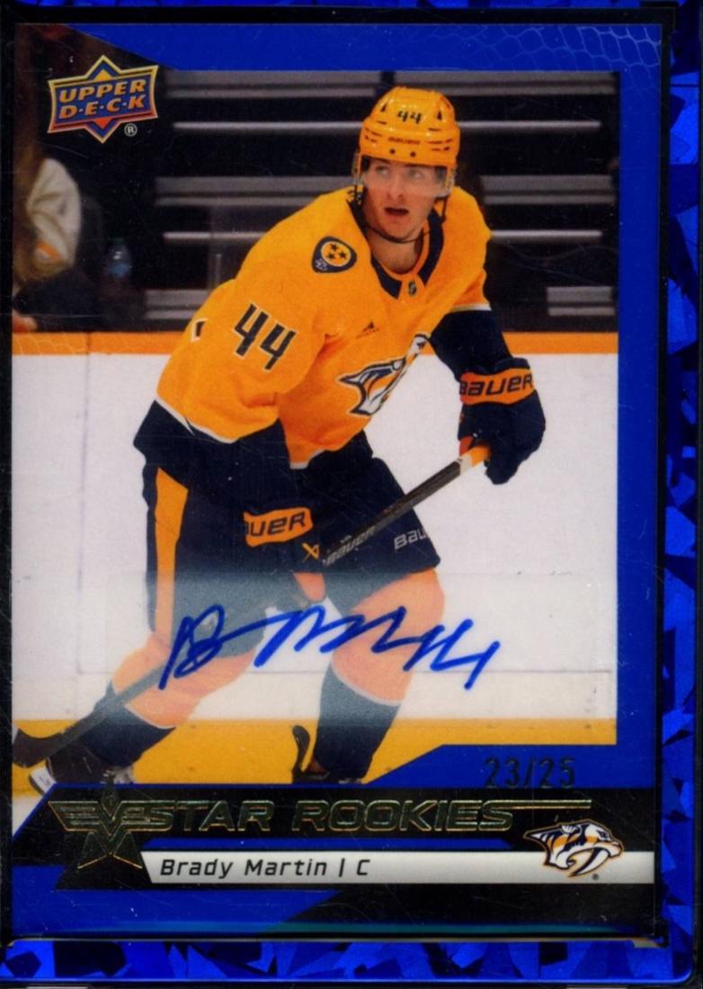 Brady Martin [Blue Autograph] #18