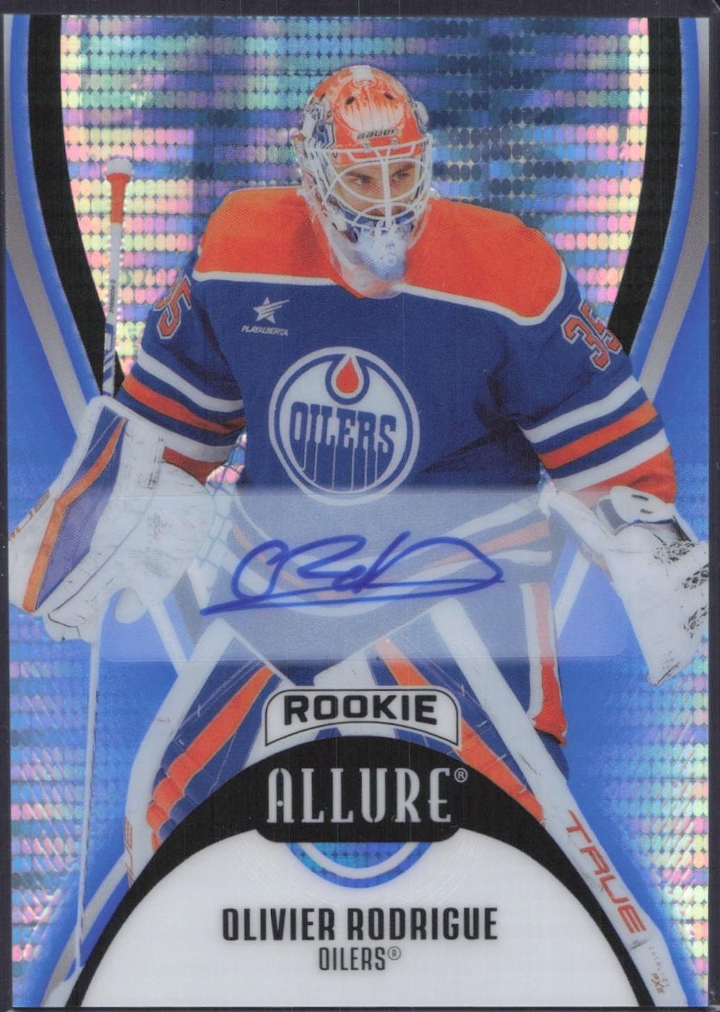 Olivier Rodrigue [Blue Line Autograph] #124