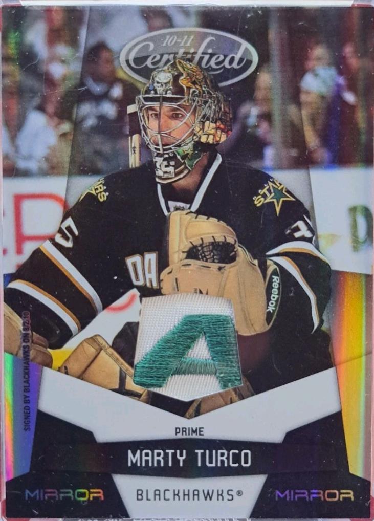 Marty Turco [Platinum Black] #34