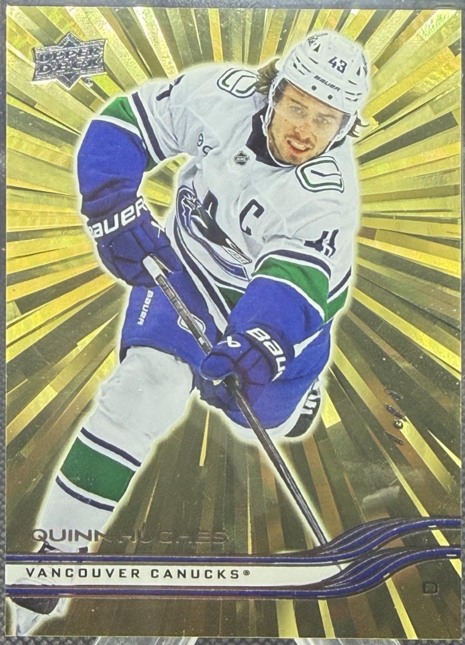 Quinn Hughes [Outburst Gold] #177