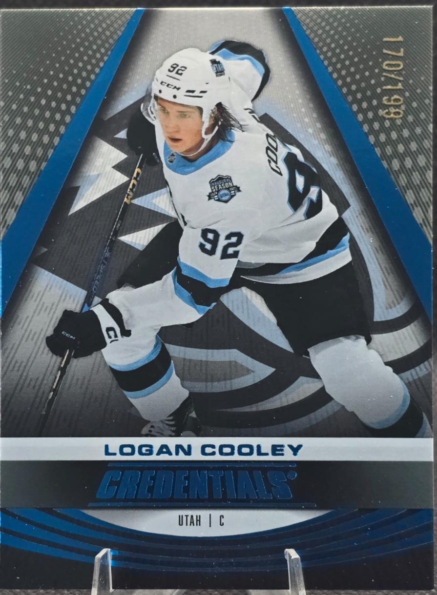 Logan Cooley [Blue] #92
