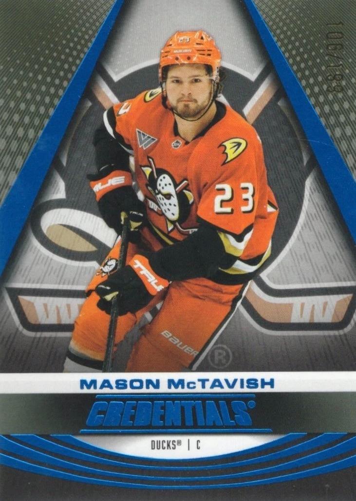 Mason McTavish [Blue] #49