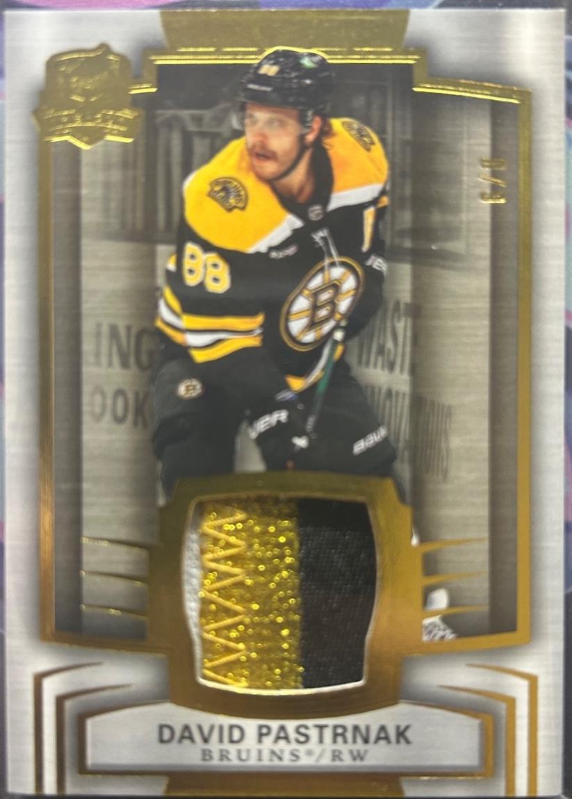 David Pastrnak [Gold Foil Patch] #88