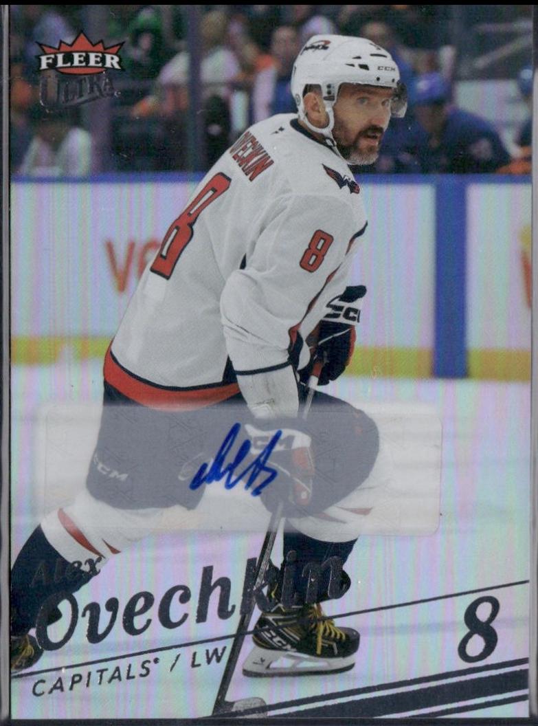 Alex Ovechkin [Rainbow Foil Auto] #118