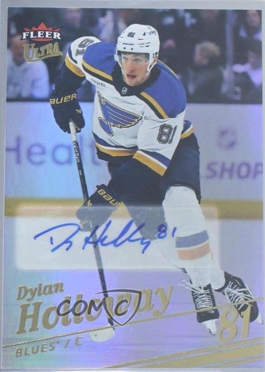Dylan Holloway [Gold Rainbow Foil Auto] #52